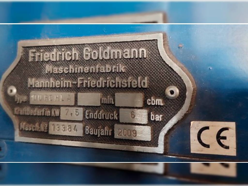 Friedrich Goldmann Kumlama Makinesi – Satılık 4