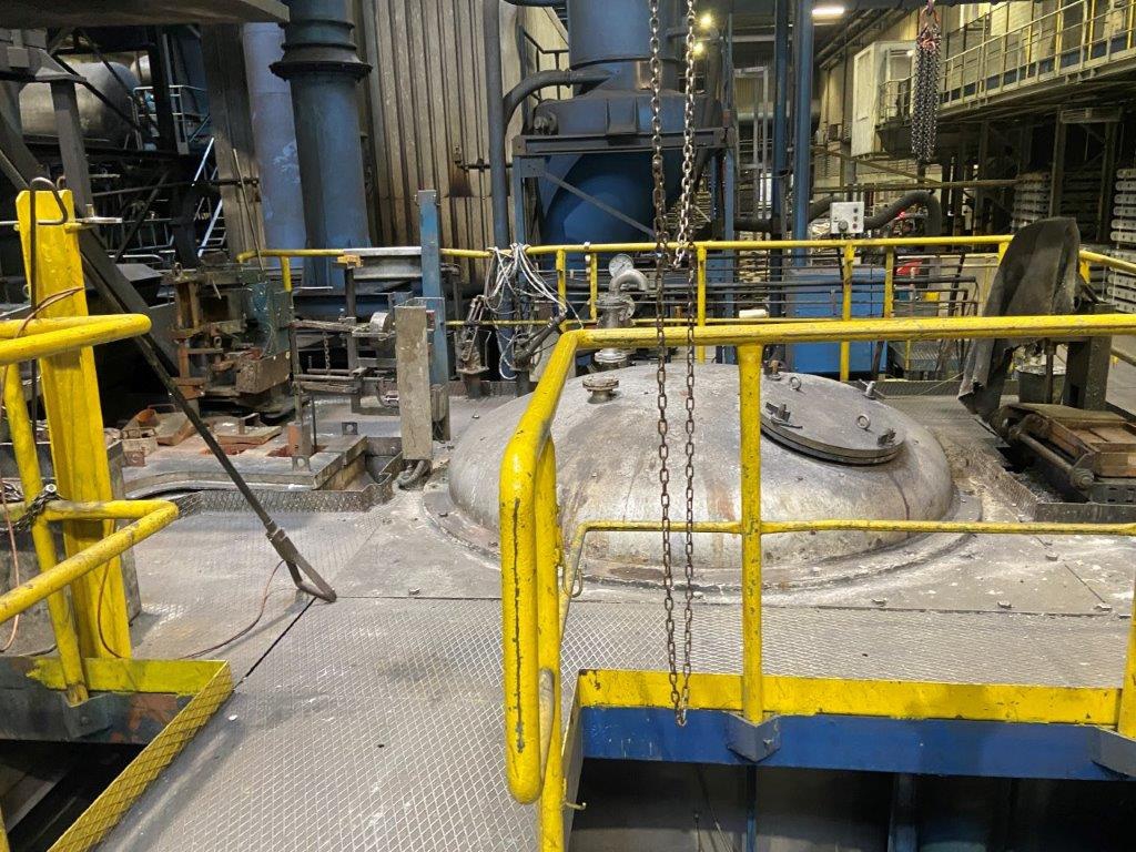 +GF+ Georg Fischer 16 Ton Endüksiyon Isıtmalı Döküm ve Bekletme Ocağı 2