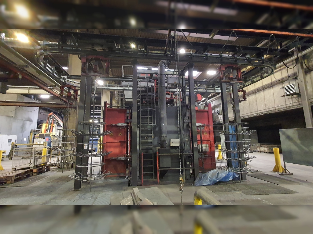 RÖSLER Askılı Kumlama Sistemi (Overhead Blasting System) - 2 t/saat 5