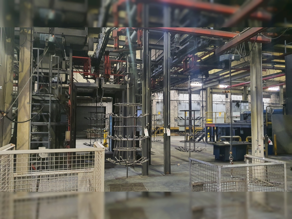 RÖSLER Askılı Kumlama Sistemi (Overhead Blasting System) - 2 t/saat 2