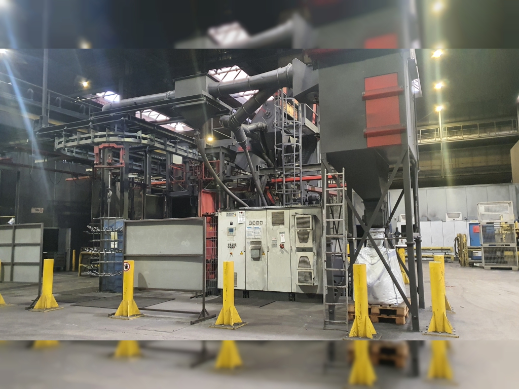 RÖSLER Askılı Kumlama Sistemi (Overhead Blasting System) - 2 t/saat 7