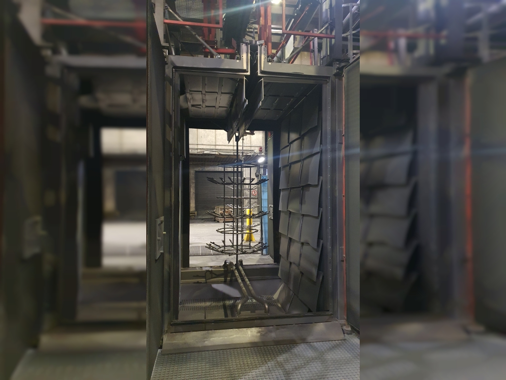 RÖSLER Askılı Kumlama Sistemi (Overhead Blasting System) - 2 t/saat 3