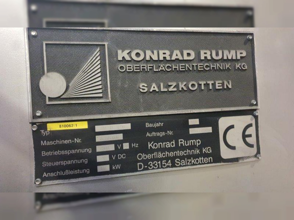 RUMP Tel Bantlı Kumlama Makinesi (Wire Belt Shot Blast Machine) 3