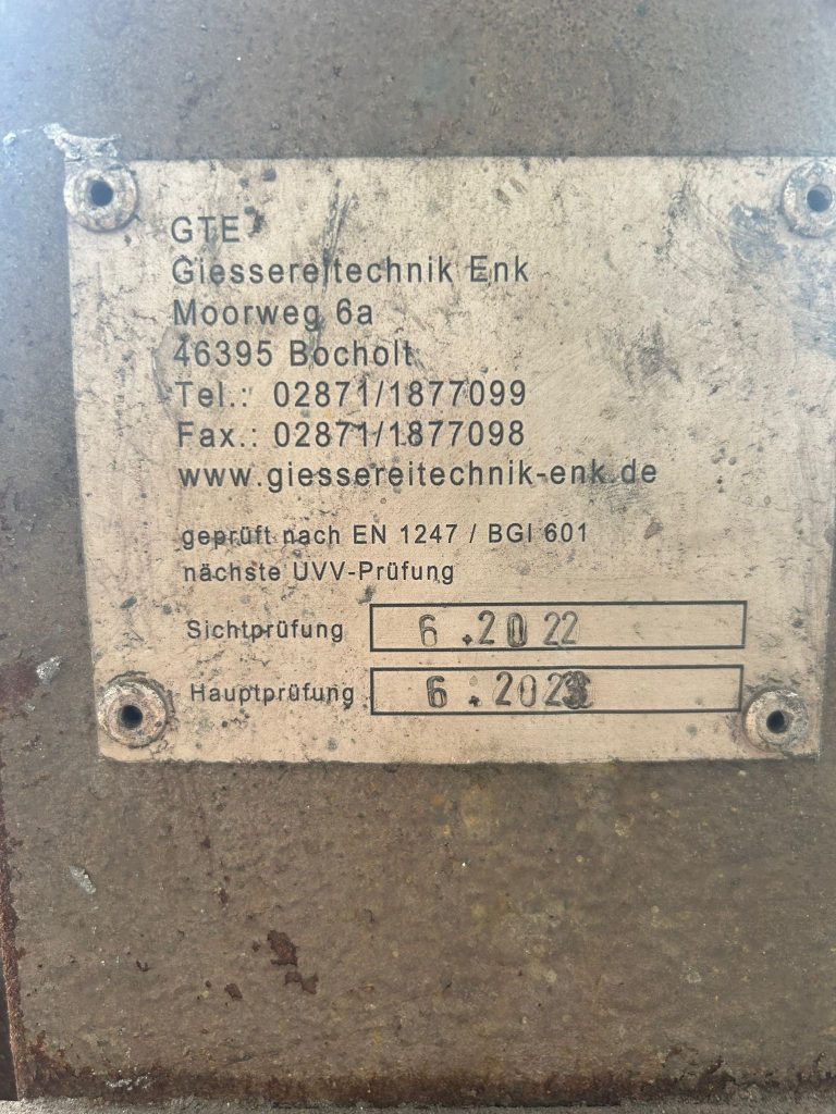 DÖKÜM POTASI 7 TONLUK MARX 7